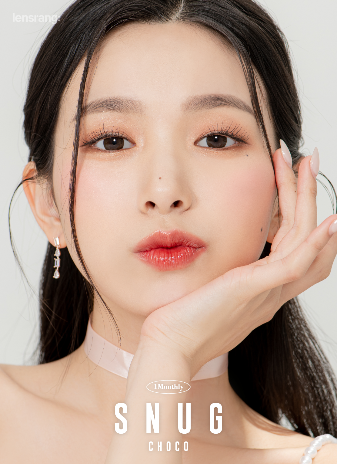 [렌즈랑] 한달용 스너그 초코2p